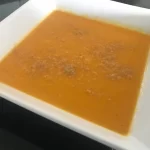 crema de calabaza y zanahoria