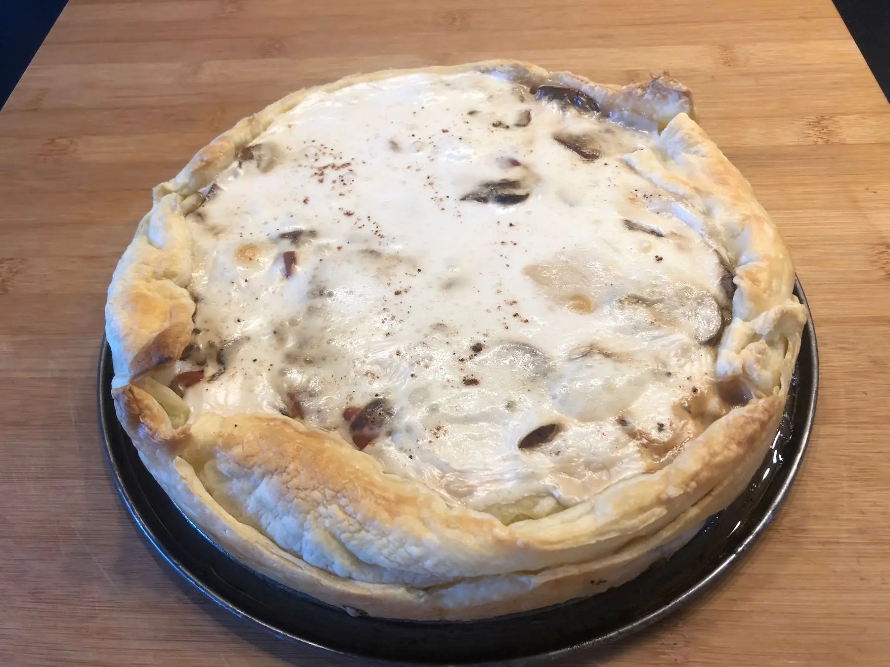 quiche de verduras