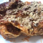 Lasaña de Soja texturizada y Lentejas